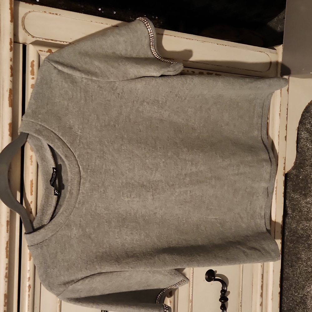 Rhinestone sweater
